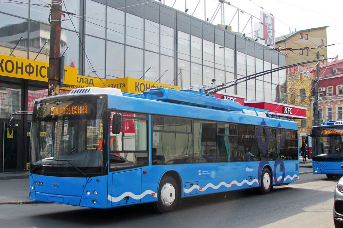 14 тролейбус Дніпро